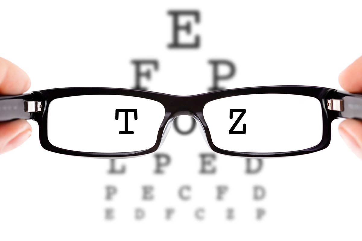 Optometrist performing an eye examination at Family Eyecare in Harrow